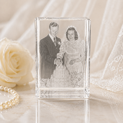 Custom 3D Portrait Crystal