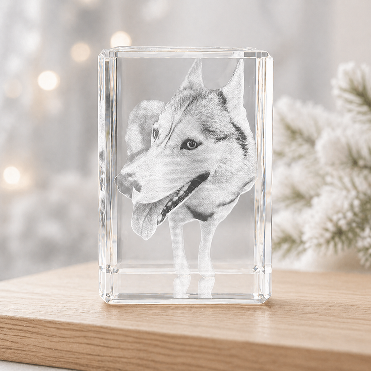 Custom 3D Portrait Crystal